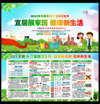 爱国卫生月宣传栏