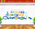 企业标语文化墙