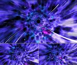 4K画质3D宇宙星空穿梭视频
