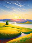 风景油画