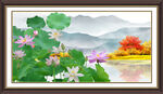 荷花图 