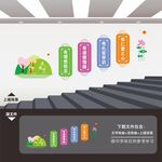 校园楼道文化墙