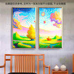 客厅风景画