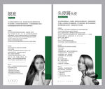 头皮 护发挂画 
