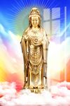 观音铜像