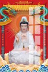 青白瓷观音