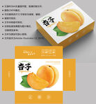杏子包装 水果盒子