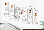校园楼梯文化墙