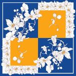 丝巾花 定位