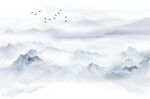 新中式背景墙