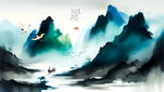 水墨山水