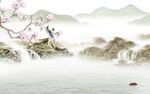 高档 现代新款山水 Tif分层