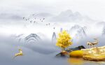 简约背景墙
