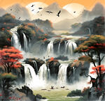 山水画