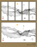 新中式山水画