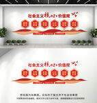 社会主义核心价值观文化墙