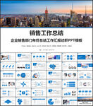 销售部工作总结PPT