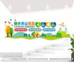 绿水青山就是金山银山宣传标语