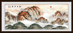 五岳独尊泰山日出