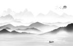 高档 高雅风景山水 tif分层