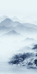 极简 现代玄关山水 tIF分层