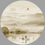 山水风景画