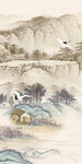 新品 简意新玄关画 TIf分层
