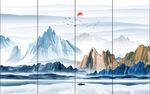  国画山水 