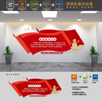 党的教育方针校园党建文化墙