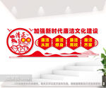 廉政文化墙图片