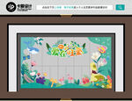 春天玻璃贴