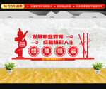 职业教育文化墙