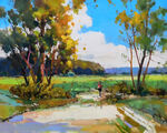风景油画