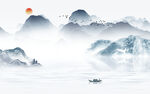 爆款 客厅背景墙画 tif分层