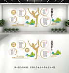 瑜伽文化墙