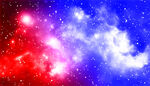 红蓝星空