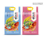 大米包装平面印刷图