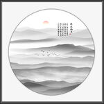 玄关山水画
