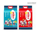 大米包装平面印刷图