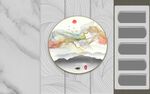 新中式背景墙  