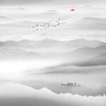 新中式水墨画