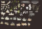 香槟色花艺