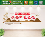 弘扬中医文化文化墙