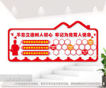校园教师风采背景墙图片