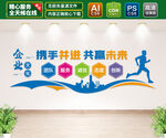 企业标语文化墙