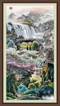 玄关山水画 