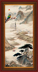 玄关山水画