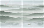 水墨画 