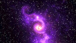 紫色星空背景墙