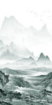 蓝色 玄关新高档画 tIF分层